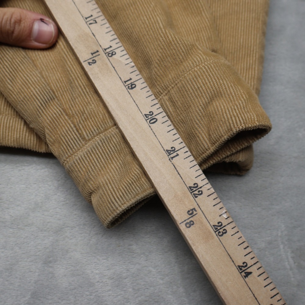 Levi's  Trucker Jacket Mens Medium Beige Corduroy Sherpa Lined Rugged‎ Full Zip - Picture 15 of 16